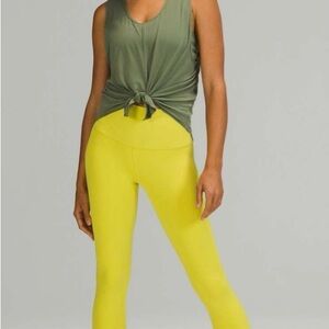 LULULEMON- Yellow Align 25” Leggings
